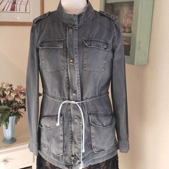 Per Se Military Inspired Jacket - Picture 1 of 10